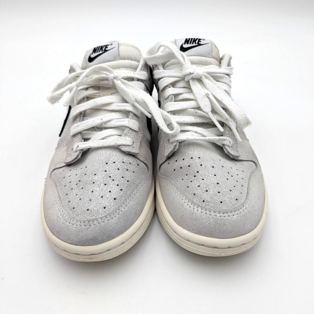 Nike Dunk Low LX Lace-Up Sneaker Shoes Women's Sail/Black Size US7 EU38 - Picture 2 of 10